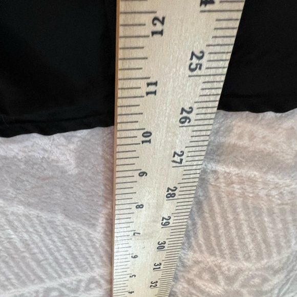 BLACK EUC MAURICE’S SHEER CROCHET TRIM LONG SLEEVE TOP SHIRT - Picture 4 of 11